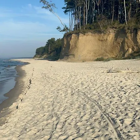 Dziwna Polnische Ostsee Mit Sauna Und Jakuzzi 2 Meter Hoher Zaun Haustiere Herzlich Willkommen بيت للعطل
