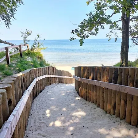 Dziwna Polnische Ostsee Mit Sauna Und Jakuzzi 2 Meter Hoher Zaun Haustiere Herzlich Willkommen بيت للعطل