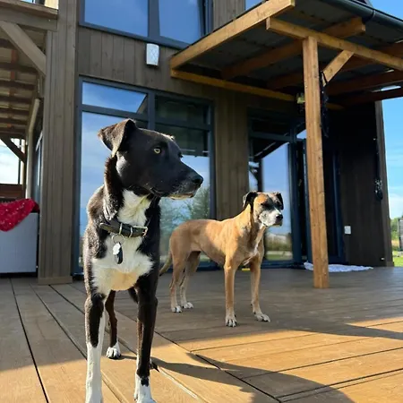 Dziwna Polnische Ostsee Mit Sauna Und Jakuzzi 2 Meter Hoher Zaun Haustiere Herzlich Willkommen بيت للعطل *